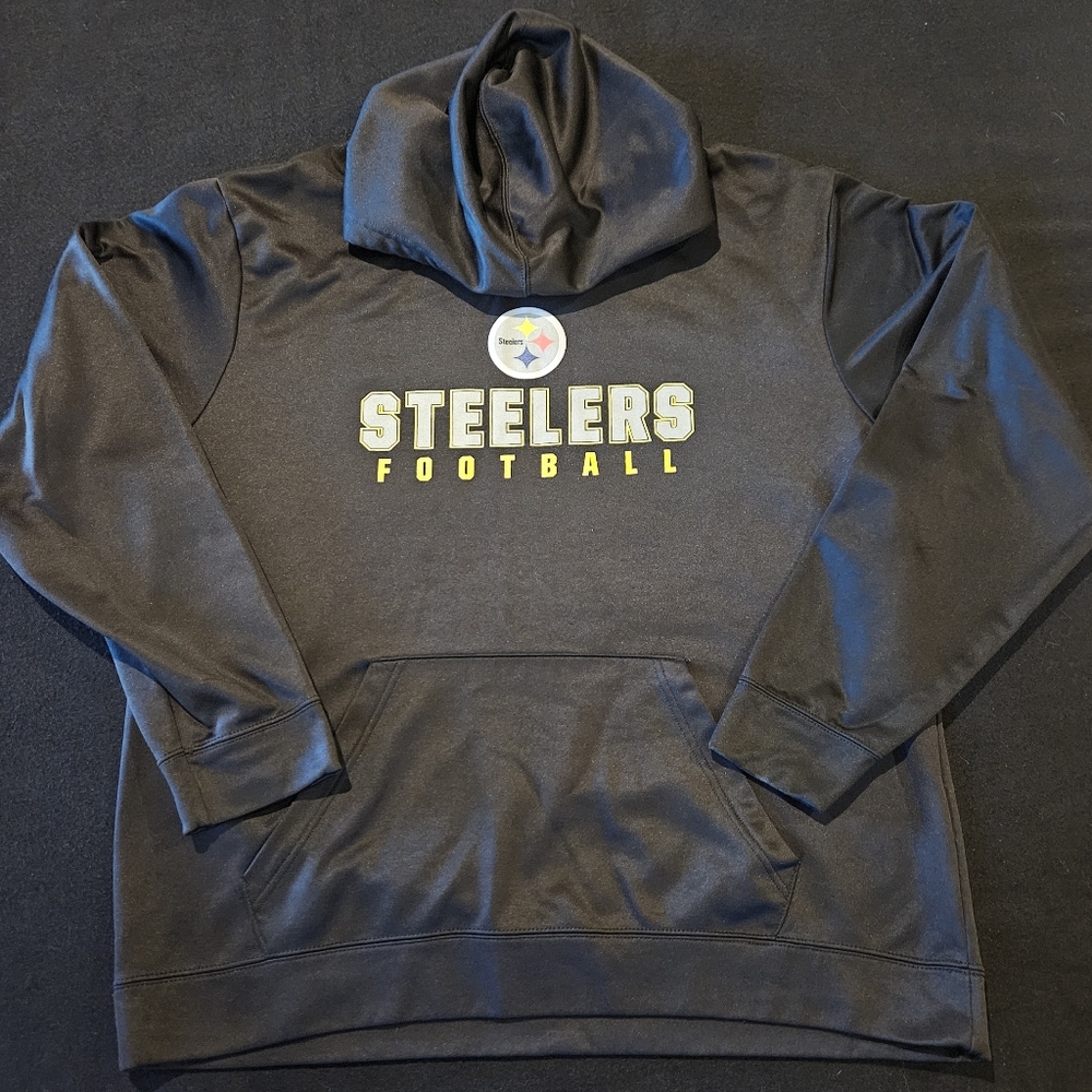 NFL Steelers Black and Yellow Hoodie‎